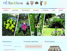 Tablet Screenshot of msslavickova.cz